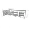 thumbnail image 4 of Pemberly Row Modern TV Stand 72-inch in Bark Grey and Charcoal Grey, 4 of 5