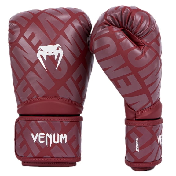 Guantes de Boxeo Venum Contender 1.5 XT Borgoña/Blanco - 16 Oz