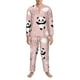 thumbnail image 3 of Balery Panda Pijama para Hombre de Dos Piezas con Manga Larga, Conjunto de Dormir y Descanso Suave con Bolsillos-Small, 3 of 7