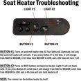 thumbnail image 3 of Kit de almohadillas con elementos calefactores de asiento para Chevy Silverado 2003-2006, 3 of 7