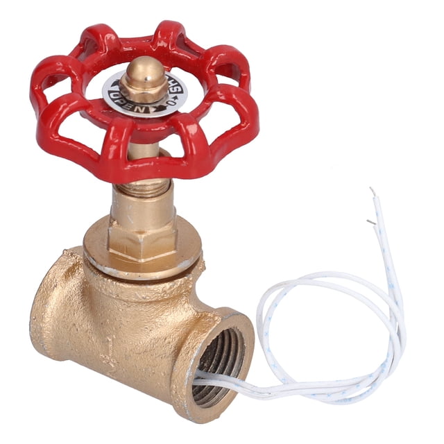Interruptor de luz industrial en T con válvula de cierre Steampunk vintage de 1/2 pulgada con cable para luminarias de tubería
