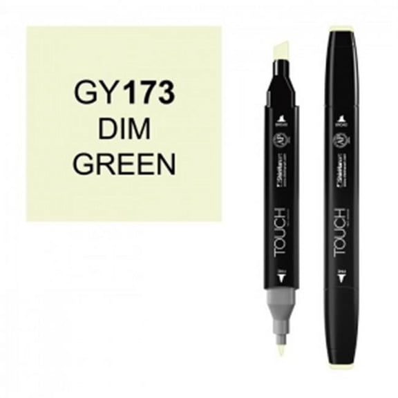 ShinHan Art 1110173-GY173 Twin Dim Green Marker,