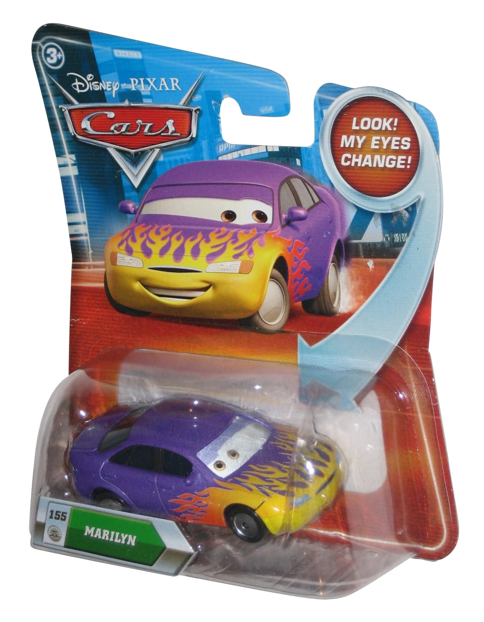Disney Pixar Movie Cars Lenticular Eyes Change Marilyn Die Cast Toy Car - Walmart.com - Walmart.com