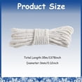 thumbnail image 2 of Kit de macramé DIY de 4 juegos, adornos navideños de macramé, copos de nieve de macramé, llaveros de macramé de invierno con instrucciones, kits de macramé, 2 of 8