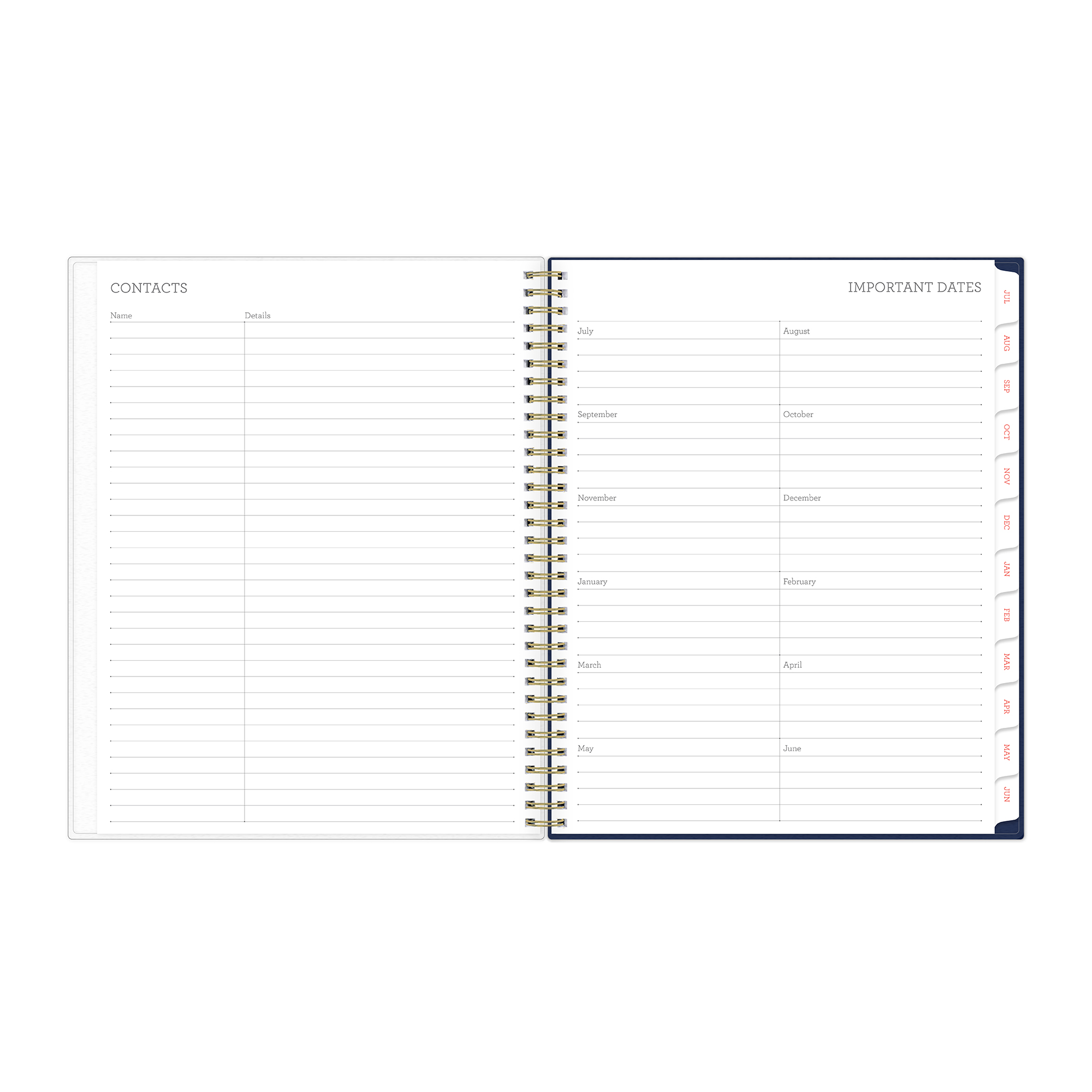 BS HIBISCUS 8.5X11 WM PLANNER