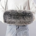 thumbnail image 5 of Faux Furs Hand Muff for Winter Warm Plush Hand Muffs Hand and Cuff Warmers, 5 of 20