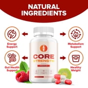Core Strength Advanced Keto Capsules – CoreStrength Pills Advanced Blend Formula, Extra Strength, 1 Pack, 60 Capsules