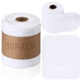 thumbnail image 1 of FuWeave Lot de 30 Essuie-Tout Réutilisables Sans Déchirure Serviettes de Bidet Essuie-Tout Lavables en Vrac Rouleaux Sans Papier Tapis Roulant en Coton Chiffon Familial, 1 of 6