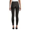 thumbnail image 2 of No Boundaries Women's Juniors Ankle Leggings 3-pack, 2 of 16