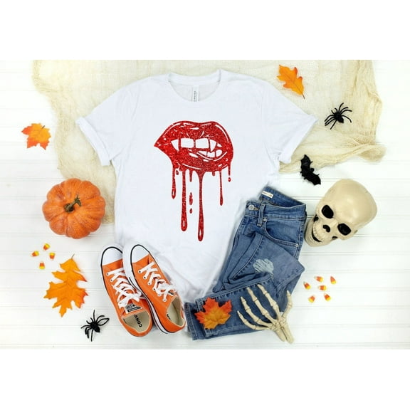 Vampire Lips Shirt, Party Shirts, Hocus Pocus, Sanderson Sisters Tee, Outfit, 2023 Shirts, Vampire Shirt