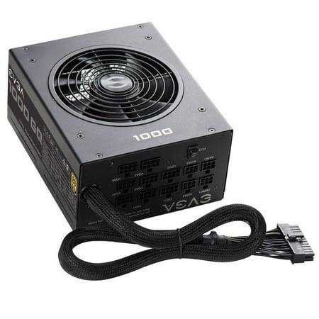 EVGA - 1000W ATX12V / EPS12V GQ Modular Power Supply - Black