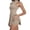 Beige, variant on Summer Mini Dresses for Women Tank Casual Dresses Two Piece Outdoor Dress Zipper Running Skirt Detachable Padding Active Boho Dress with Pockets Dark Blue S-XL