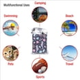 thumbnail image 6 of KLL Watercolor Marine Animals Microfiber Beach Towel Fast Drying,Extra Large 31.5"x63" Sand Free Beach Towel Super Lightweight Towels, 6 of 8