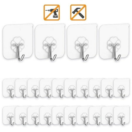 

Strong Hook Transparent Self Adhesive Door Wall Hanging Suction Cup Sucker Wall Hanger Kitchen Bathroom Accessories