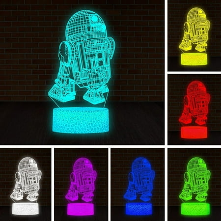 

Transform your space with this Unique and Stylish 3D Night Light that will add a touch of modern elegance to any room. With its innovative Touch Control and Auto Gradient 7 Colors LED tec