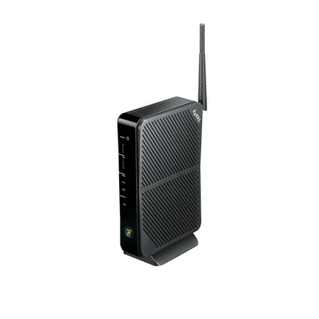 ZyXEL Wireless N VDSL2 Bonding Combo WAN Gigabit Gateway with USB over POTS, Black