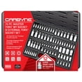 thumbnail image 3 of CARBYNE Master Torx Bit Socket Set & Torx External Socket Set, 74 Piece | S2 Steel Bits, CrV Sockets | 1/4-inch, 3/8-inch & 1/2-inch Drive, 3 of 10