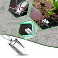 thumbnail image 5 of Stainless Steel Folding Shovel | Lightweight Portable Garden & Camping Hand Tool | Rust-Proof Durable Outdoor Spade | Comfortable Grip | Multi-Use for Backpacking Gardening | 1 Piece, 5 of 9