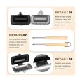 thumbnail image 3 of Hot Sandwich Maker, Hot Dog Toaster, Double-sided Sandwich Baking Pan, Double Sided Frying Pan, Gri, 3 of 5