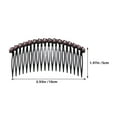 thumbnail image 2 of HOMEMAXS 6pcs Women Decorative Hair Combs Rhinestone Hair Side Comb Wedding French Twist Hair Combs For Bride Vintage Style Hair Clips, 2 of 8