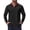 Black, variant on Untucked Shirts for Men Wrinkle Free Long Sleeve Dress Shirts Business Casual Textured Button Up Shirts