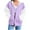 Purple, variant on Ovbmpzd Hoodie Fall Jackets for Women 2025 Trendy Casual Green Zip Up Varsity Long Sleeve Drawstring Jackets Winter Coats for Women L
