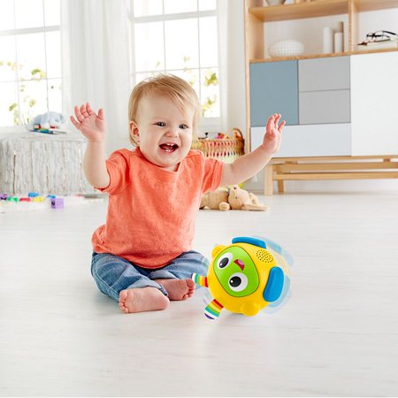 - Fisher-Price Bright Beats Spin & Crawl Tumble Ball BeatBo