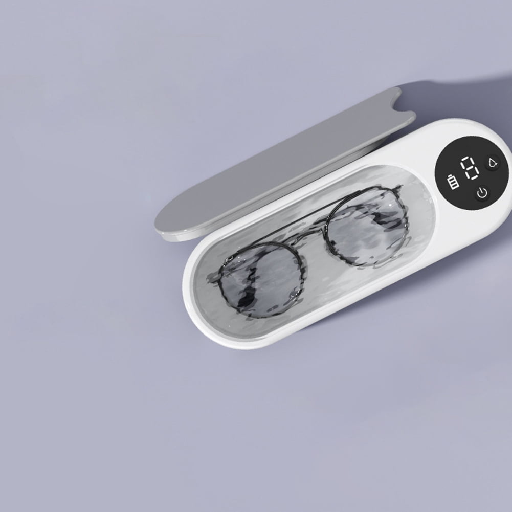 Glasses Cleaner Jewelry Cleaner High Frequency Cleaner Type-C Charging Noise Reduction Wireless Eyeglasses Cleaner fo...