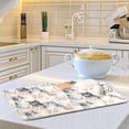 thumbnail image 6 of Coolnut Watercolor Cats Dish Drying Mat for Kitchen, 16 x 18 Inch Microfiber Absorbent Dish Drying Pad, Machine Washable Kitchen Counter Protect Mats, 6 of 7