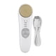 thumbnail image 1 of Dispositivo de rejuvenecimiento de limpieza facial eliminación de espinillas masajeador de vibración instrumento de belleza blanco + dorado, 1 of 8