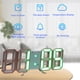 thumbnail image 4 of Llevó La Luz Del Reloj De Pared Del Sensor De La Luz Del Despertador De Digitaces Para La Oficina Casera De La Cocina 3D Methold HA026717-03, 4 of 5