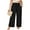 BLACK, variant on LANREMON Womens Pants Plus Size Wide Leg Summer Casual High Waisted Pants for Women Loose Flowy Work Khaki Pants for Women Pants XL