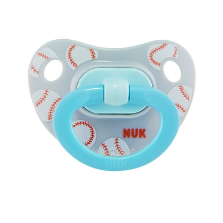 NUK Sports Orthodontic Pacifiers, Boy, 18-36 Months, 2-Pack
