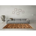 thumbnail image 3 of Ahgly Company Indoor Rectangle Oriental Orange Traditional Area Rugs, 3' x 5', 3 of 4