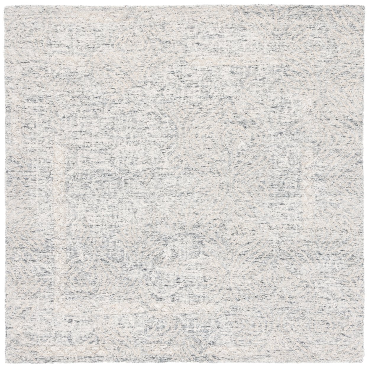 SAFAVIEH Metro Saranna Medallion Area Rug, Grey/Ivory, 4' x 6'