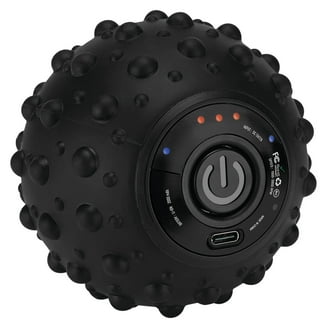 vibrating ball walmart FitRx Compact VibraBall Massage Ball, Rechargeable Full Body Vibration  Muscle Massager, Multiple Speeds, Black