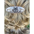 thumbnail image 2 of FRONT LINE JEWELRY Women’s Artisan Handcrafted Wolf Hair Clips - Copper Hair Barrettes with Silver Backing. No Slip Grip Wolf Hair Accessories(Wolves), 2 of 5