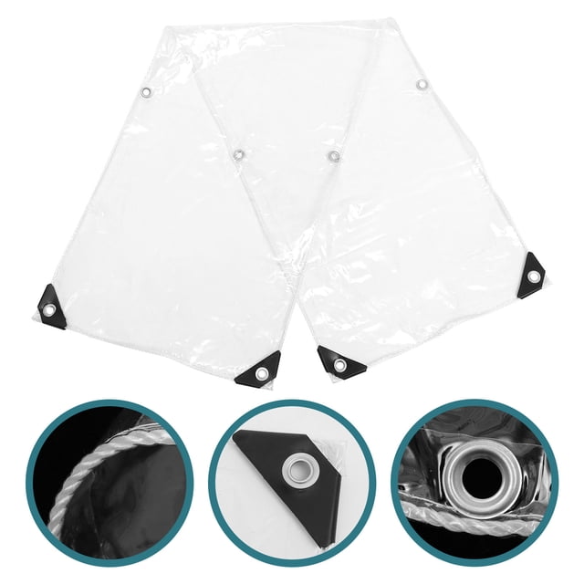 LIFKOME Bâche de Pluie pour Tente de Camping Installation Instantanée Pare-Soleil Portable Filet en Maille Anti-Usure Extérieur Jardin et Camping