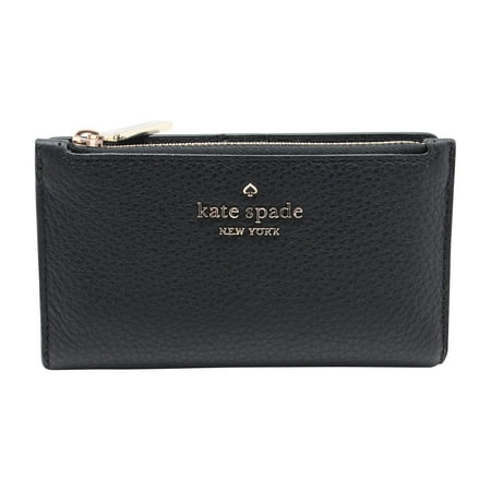 Kate Spade New York Leila Small Slim Bifold Wallet Black | Walmart
