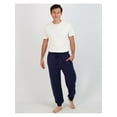 thumbnail image 4 of Real Essentials Men's 4-Pack Cotton Lounge Joggers, 4 of 5
