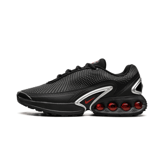 NIKE MENS Air Max Dn "Black Metallic Silver Red" DV3337 016 DV3337 016 from Stadium Goods