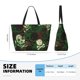 thumbnail image 4 of Disketp Camouflage Skull Bolsa de Playa de Gran Capacidad, Bolso Impermeable y a Prueba de Arena para Mujer, Ideal para Playa, Piscina y Natación, 4 of 7