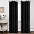 thumbnail image 1 of Cortinas opacas Joydeco con aislamiento térmico de 275 cm, 2 paneles, 1 of 8