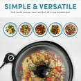 thumbnail image 2 of Parrilla eléctrica interior Aroma Housewares ASP-137B Grillet 3L, 2 of 5