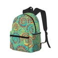 thumbnail image 2 of Lsque Colourful Tie Dye Classic Casual Backpack - Large Capacity Water-Resistant Backpack for School, Work, Travel, and Outdoor Activities, 2 of 8