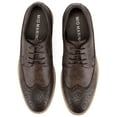 thumbnail image 3 of Mio Marino Classic Wingtip Oxford Dress Shoes for Men w/ Elegant Shoe Bag, 3 of 7