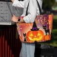 thumbnail image 4 of Wukai Halloween Print Zipper Bag,large Beach Tote Bag,Waterproof Sandproof Bag,Grocery and Picnic Tote Travel Bag, 4 of 5