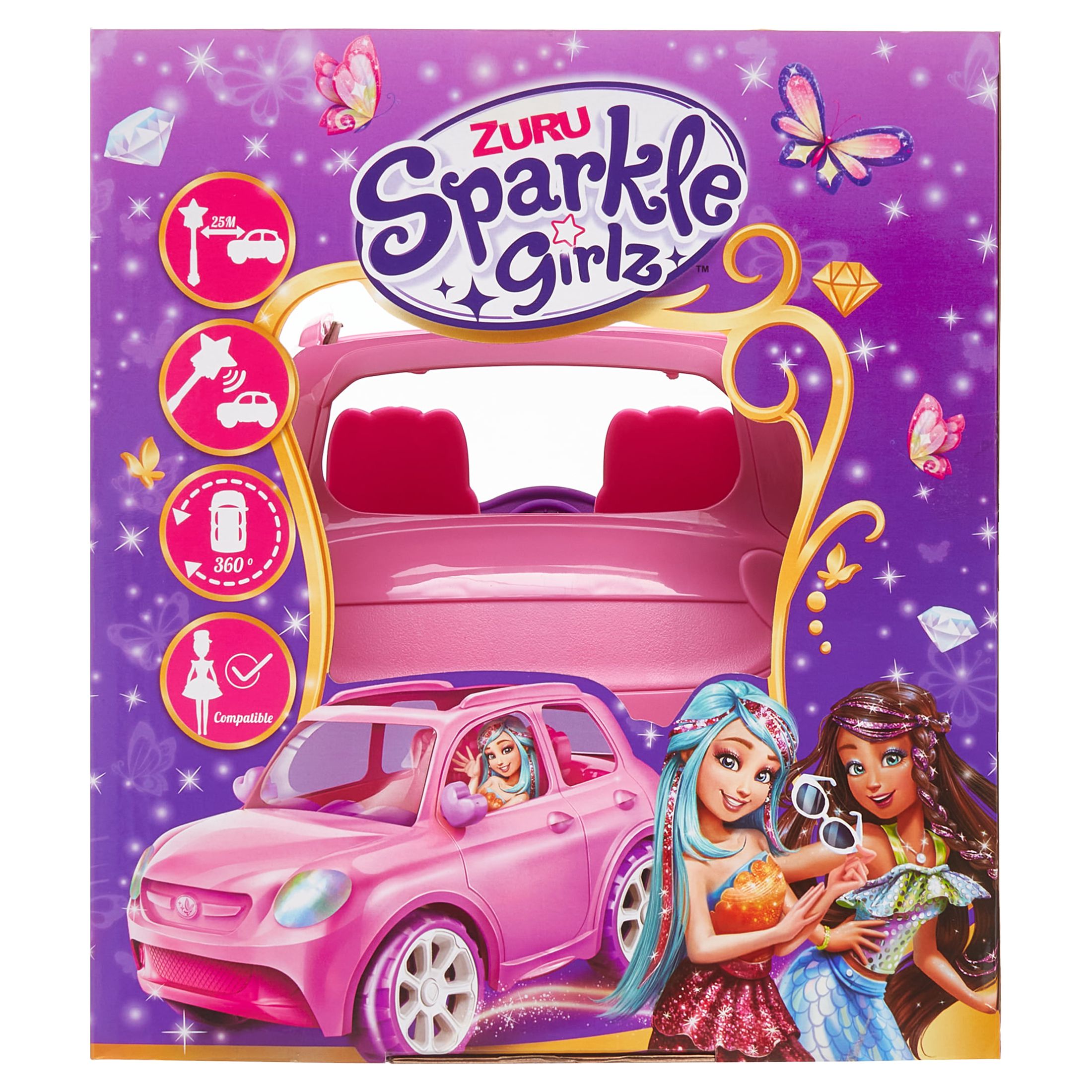 Sparkle Girlz Dolls Radio Control Car by ZURU for Children Ages 3 Plus - image 4 of 9