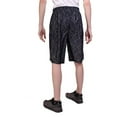 thumbnail image 2 of North 15 Men's Mesh Basketball Shorts with Side Pockets-3320-Black-Charcoal-M, 2 of 2