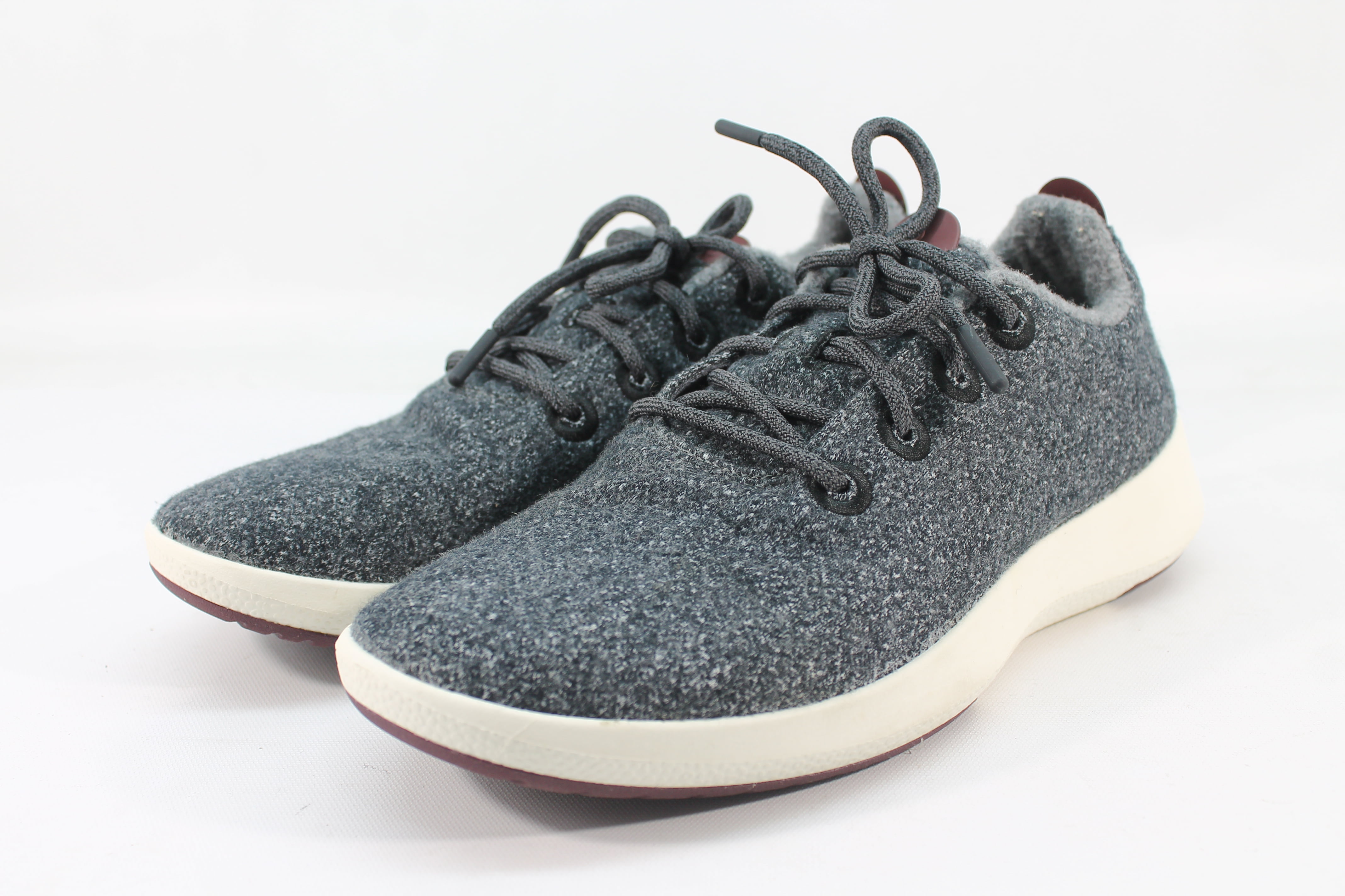 Allbirds Men's Wool Runners Natural Grey/Grey Sole Comfort Shoes FLSAMP 